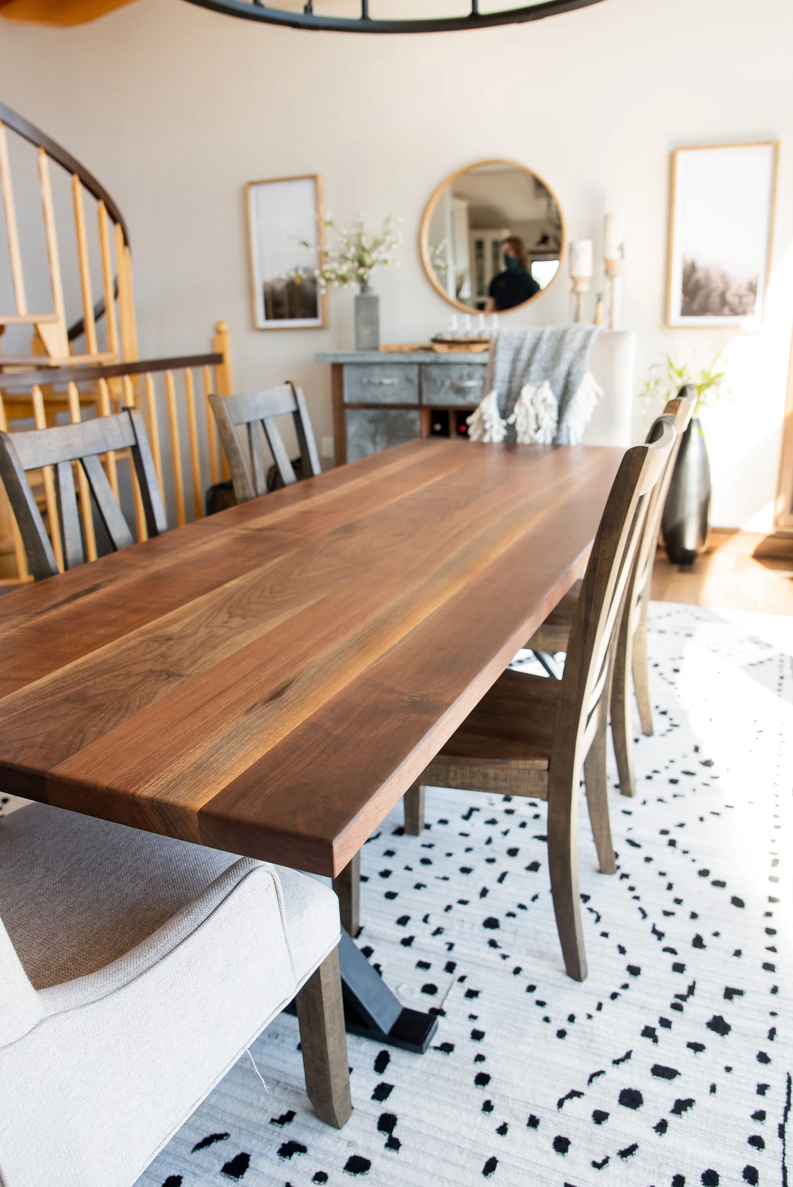 Handcrafted Dining Table Image 4